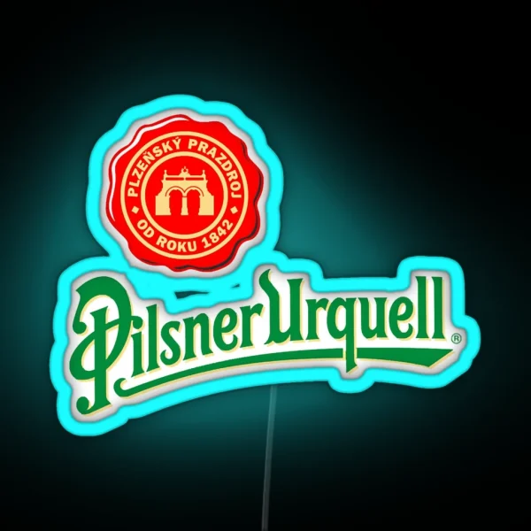 Pilsner Urquell Beer Lager Asahi Breweries Beer Food RGB Neon Sign