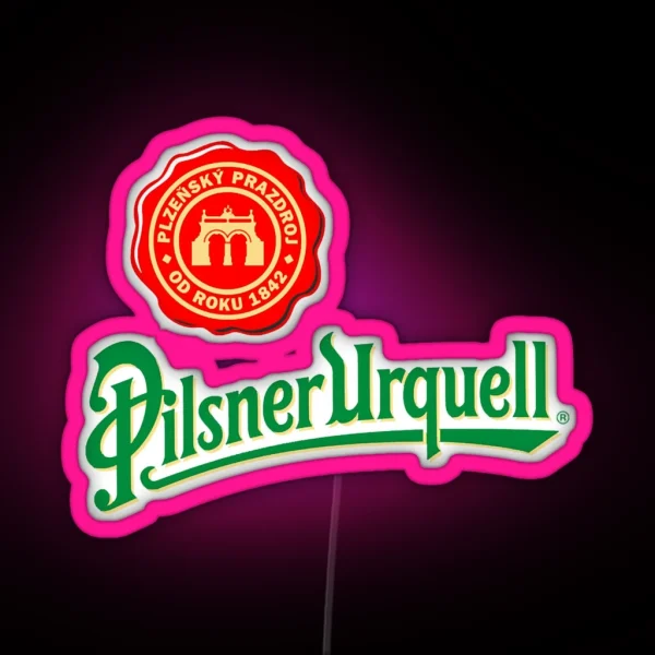 Pilsner Urquell Beer Lager Asahi Breweries Beer Food RGB Neon Sign