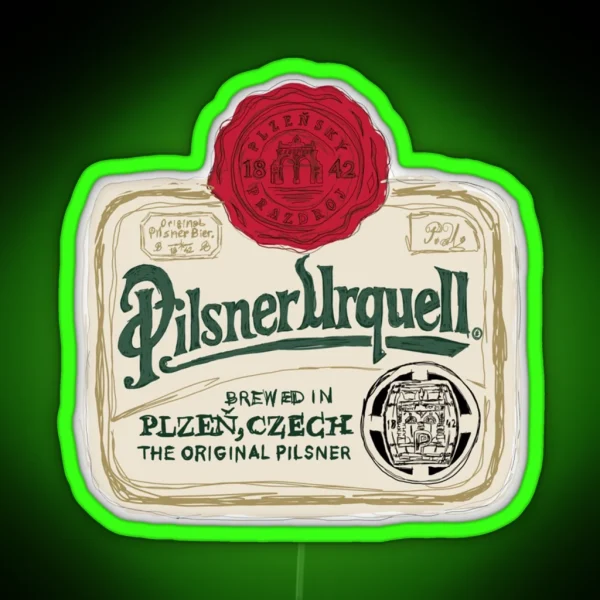 Pilsner Urquell POP Classic Led RGB Neon Sign