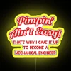 Eye-catching Neon Sign for Engineers and Mechanics with Customizable Lighting