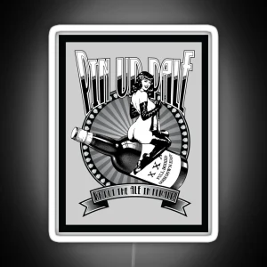 Pin Up Girl Pale Ale RGB Neon Sign