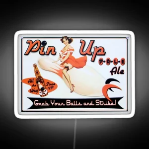 Pin Up Pale Ale RGB Neon Sign