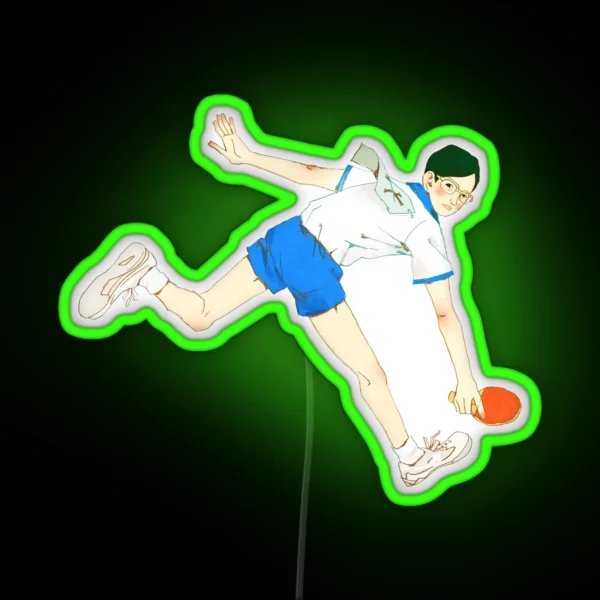 Ping Pong The Animation RGB Neon Sign