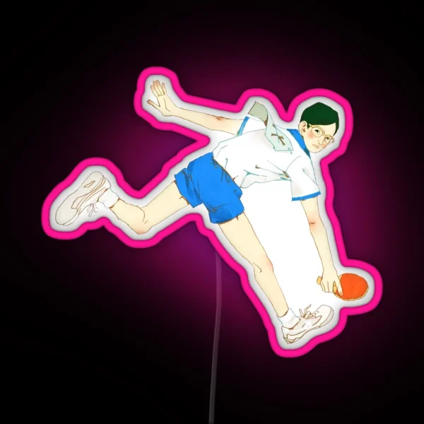Ping Pong The Animation RGB Neon Sign