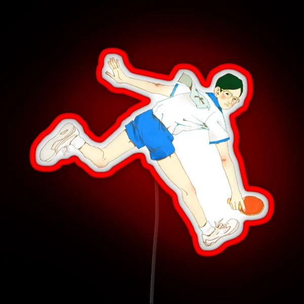 Ping Pong The Animation RGB Neon Sign