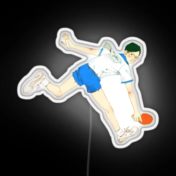 Ping Pong The Animation RGB Neon Sign