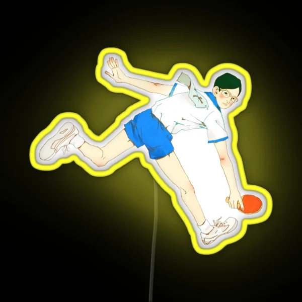 Ping Pong The Animation RGB Neon Sign
