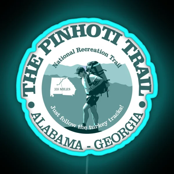 Pinhoti Trail T RGB Neon Sign