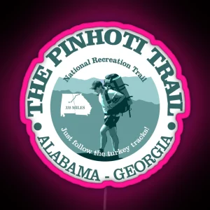 Pinhoti Trail T RGB Neon Sign