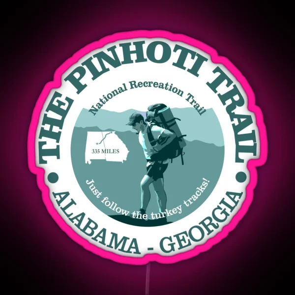 Pinhoti Trail T RGB Neon Sign