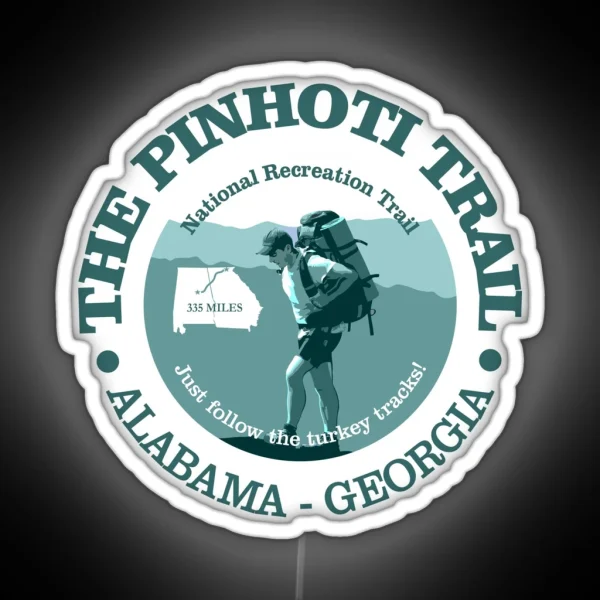 Pinhoti Trail T RGB Neon Sign
