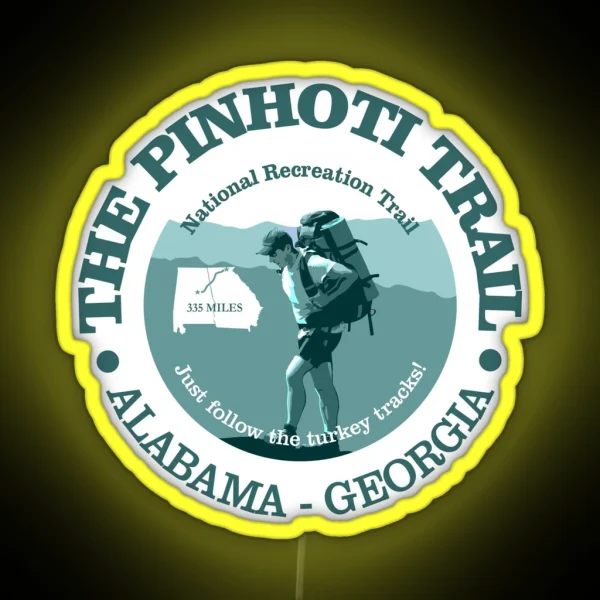 Pinhoti Trail T RGB Neon Sign