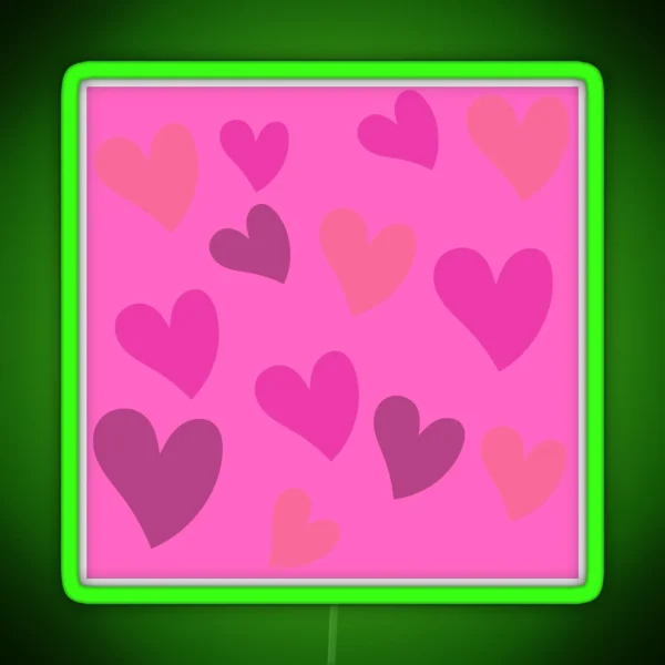 Pink Aesthetic Barbiecore RGB Neon Sign