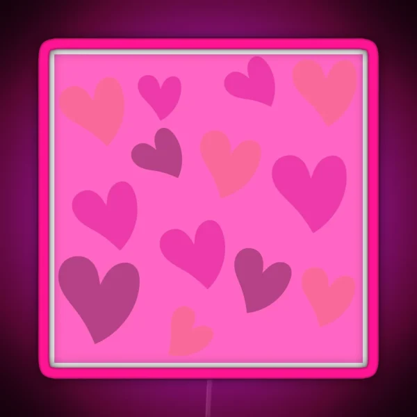 Pink Aesthetic Barbiecore RGB Neon Sign
