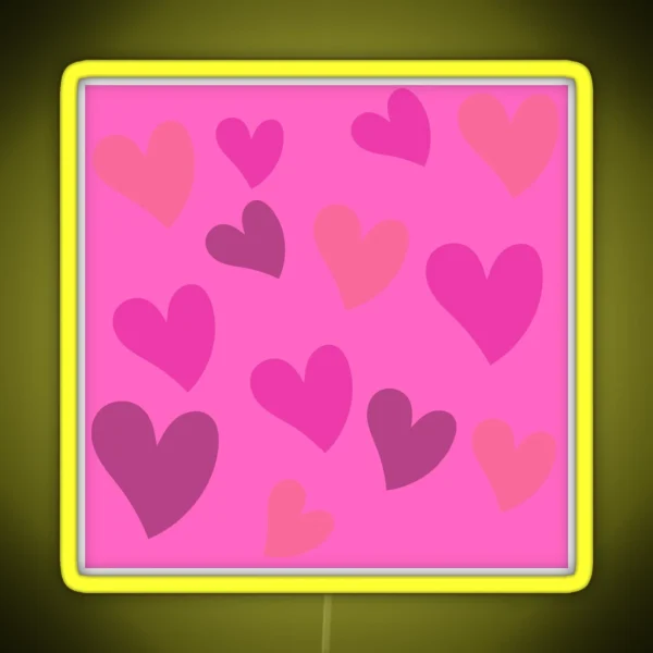 Pink Aesthetic Barbiecore RGB Neon Sign