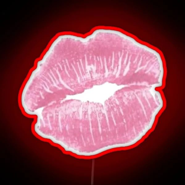 Pink Aesthetic Y2k Kiss RGB Neon Sign