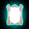 Vintage pink Art Nouveau style LED neon decorative room lighting