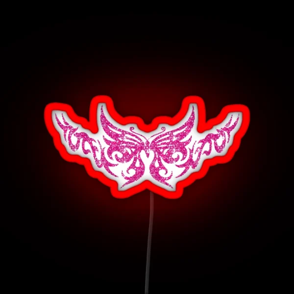 Pink Butterfly RGB Neon Sign
