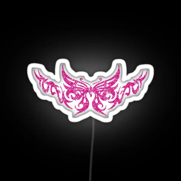 Pink Butterfly RGB Neon Sign