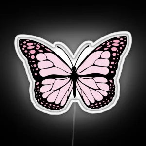 Pink Butterfly RGB Neon Sign