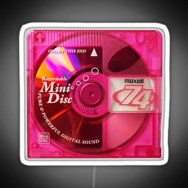 Pink Cd RGB Neon Sign