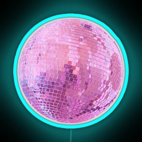 Pink Disco Fever RGB Neon Sign