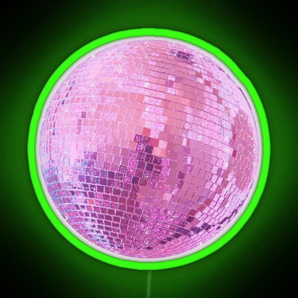 Pink Disco Fever RGB Neon Sign