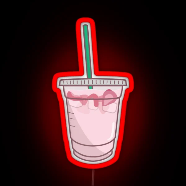 Pink Drink Led RGB Neon Sign