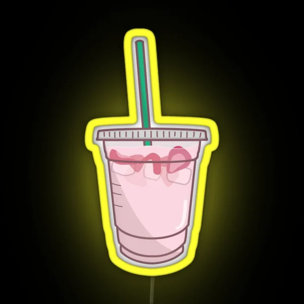 Pink Drink Led RGB Neon Sign