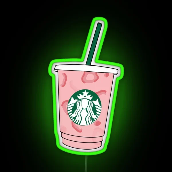 Pink Drink RGB Neon Sign