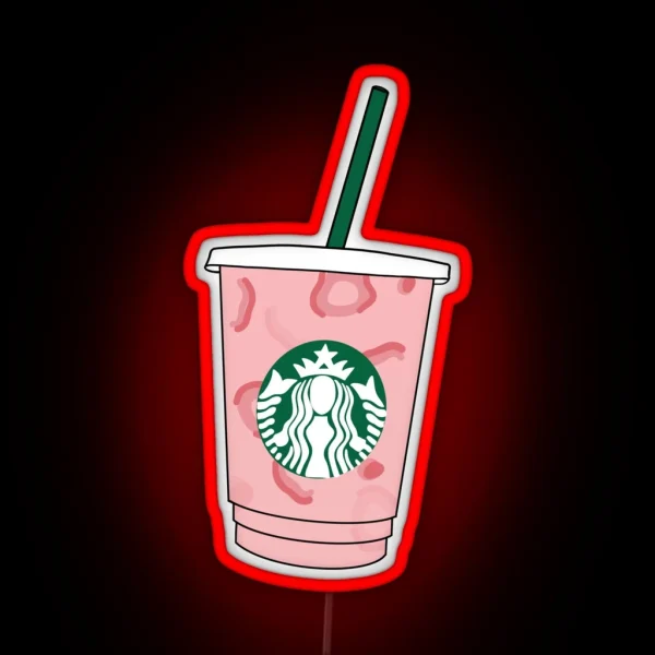 Pink Drink RGB Neon Sign