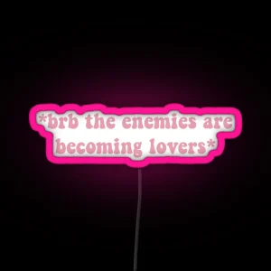 Pink Enemies To Lovers RGB Neon Sign