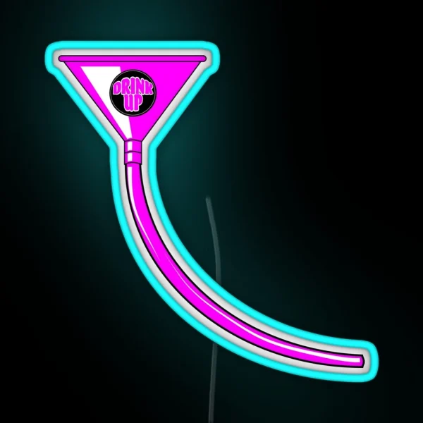 Pink Funnel RGB Neon Sign