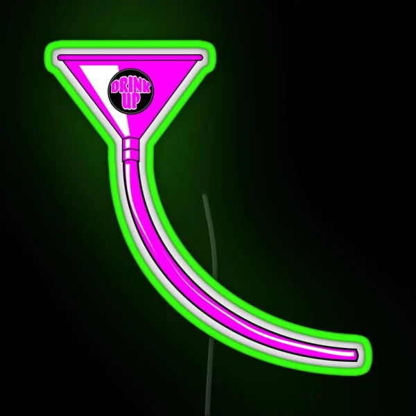 Pink Funnel RGB Neon Sign