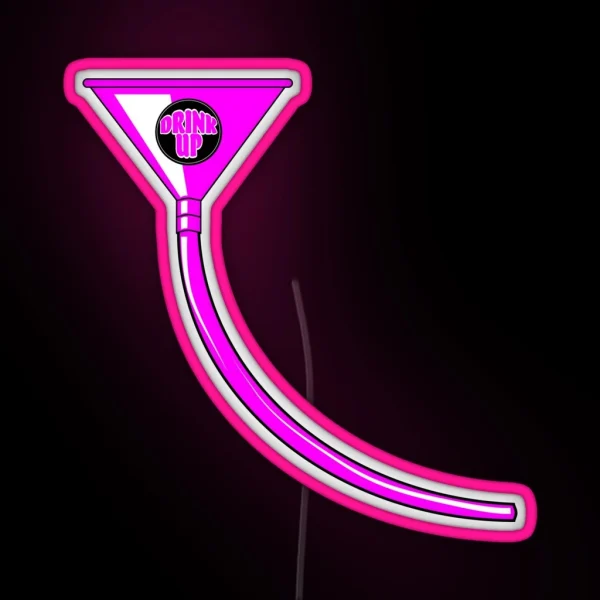 Pink Funnel RGB Neon Sign