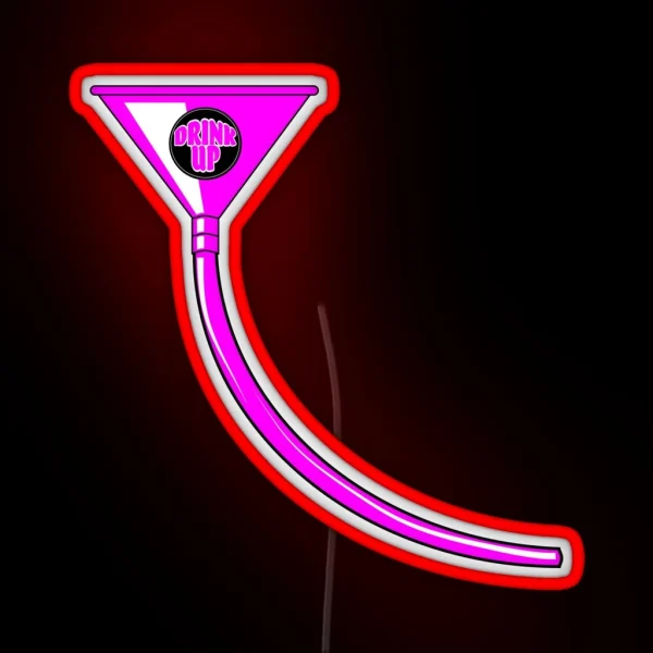 Pink Funnel RGB Neon Sign