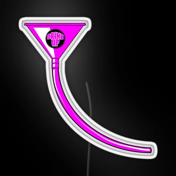 Pink Funnel RGB Neon Sign