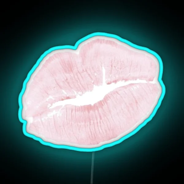 Pink Kiss RGB Neon Sign