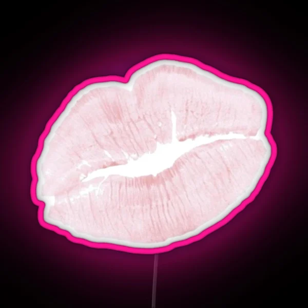 Pink Kiss RGB Neon Sign