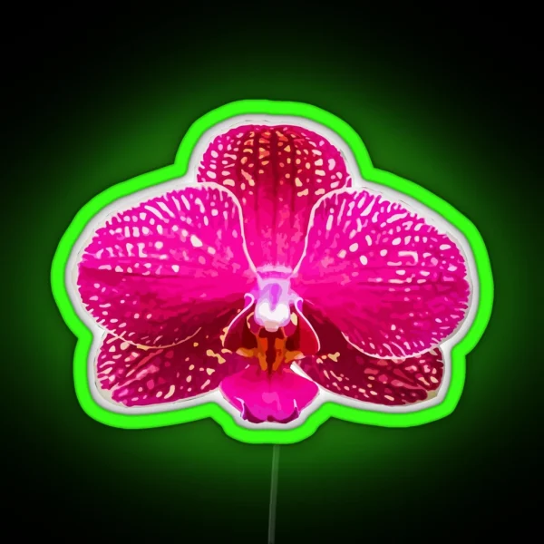 Pink Orchid RGB Neon Sign