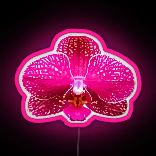 Pink Orchid RGB Neon Sign