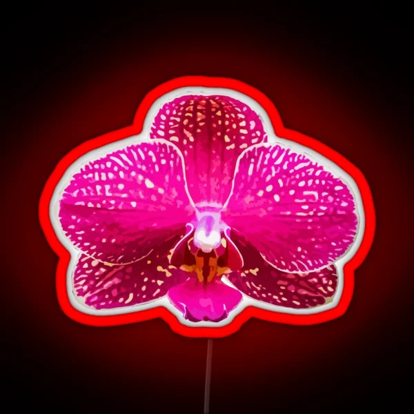 Pink Orchid RGB Neon Sign