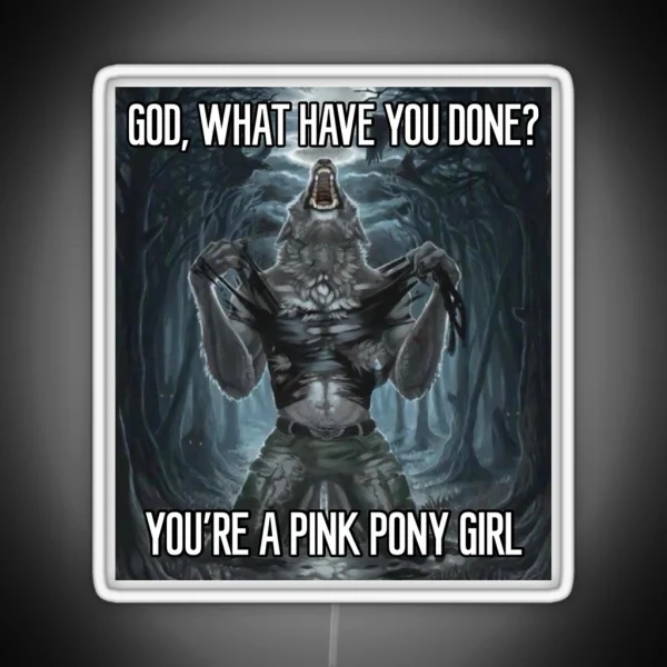 Pink Pony Club RGB Neon Sign