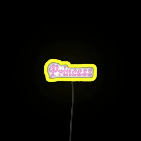 Pink Princess Led RGB Neon Sign