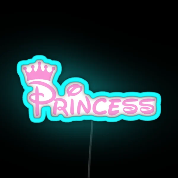 Pink Princess RGB Neon Sign