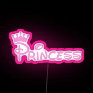 Pink Princess RGB Neon Sign