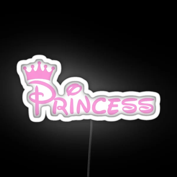 Pink Princess RGB Neon Sign