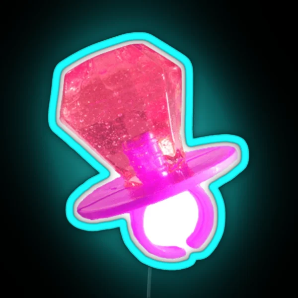Pink Ring Pop RGB Neon Sign