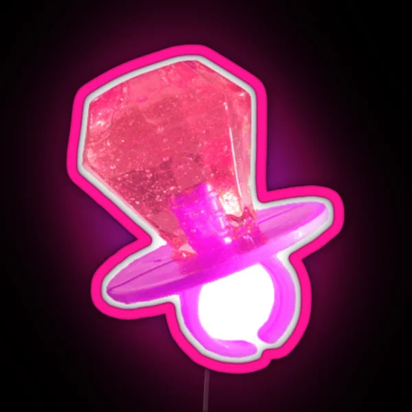 Pink Ring Pop RGB Neon Sign