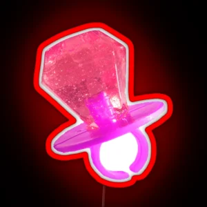 Pink Ring Pop RGB Neon Sign